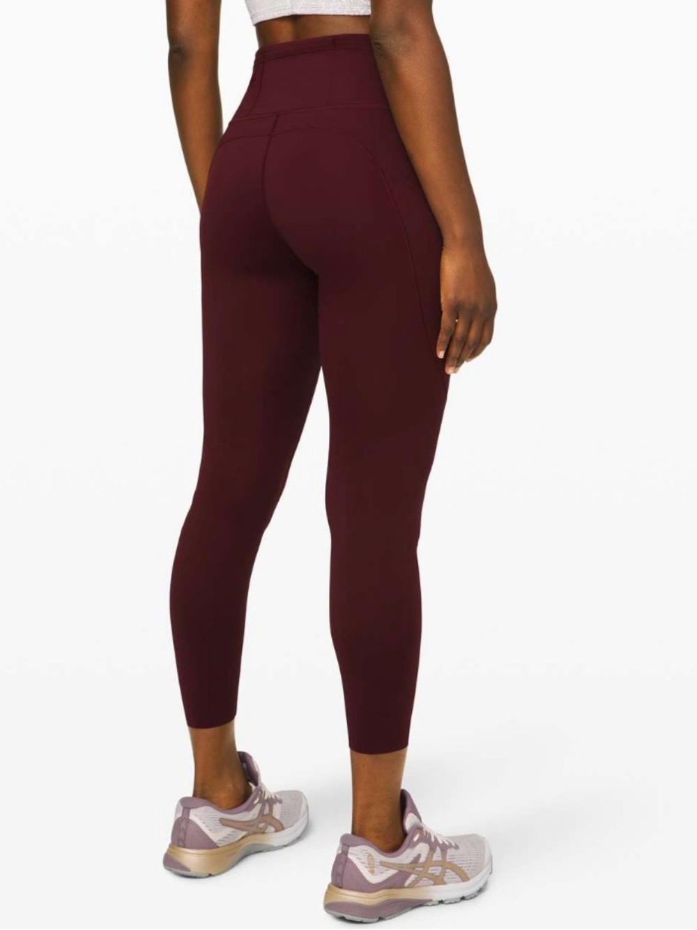 lululemon athletica High-Rise Burgundy Leggings